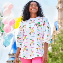 Mickey Mouse Balloons Spirit Jersey For Adults – Walt World 50Th Anniversary